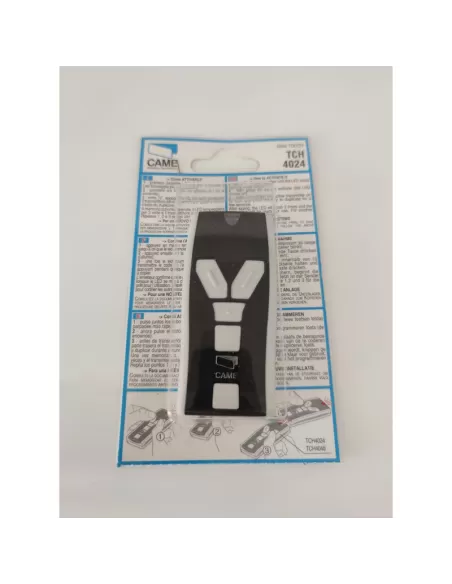 Émetteur tactile Came 001tch-4024 2-4 canaux 40 685 MHz segment rouge 1/2 canal bleu 3/4 canaux